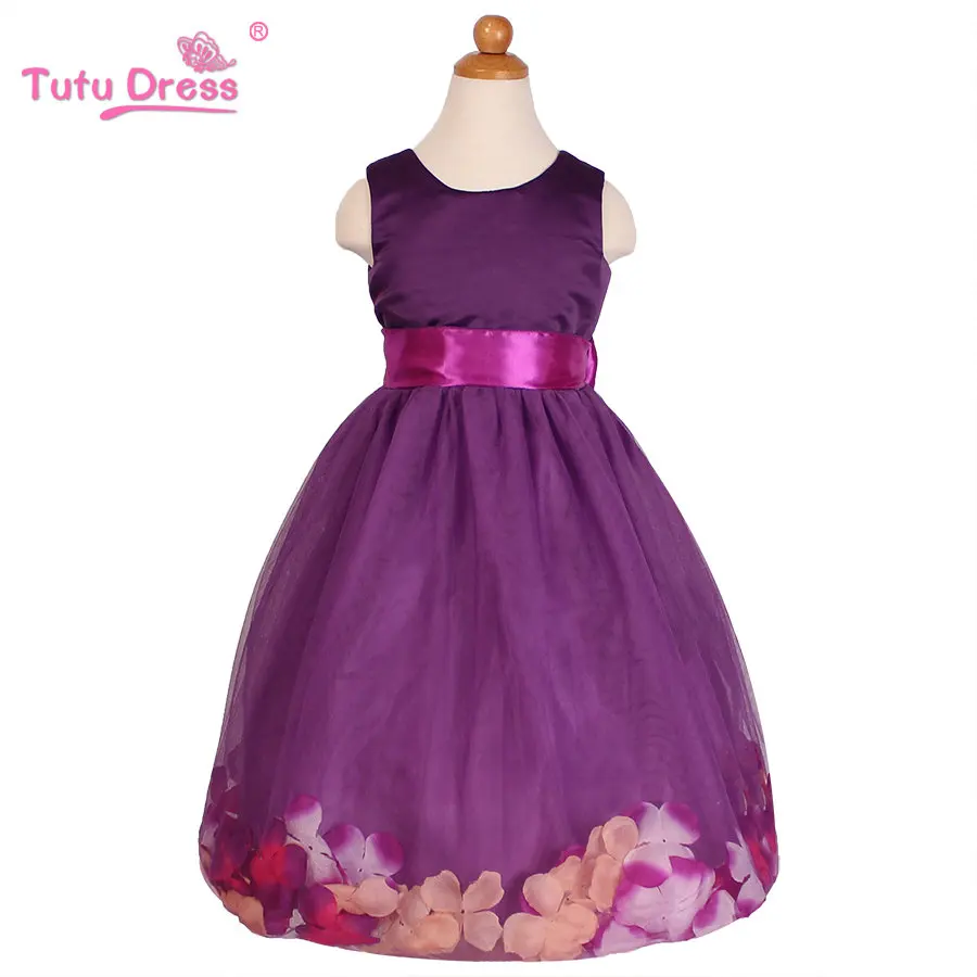 

Flower Girls Dresses Summer 2018 Floral Sleeveless Kids Dresses For Girls Clothes Party Princess Dress
