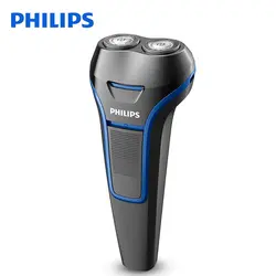 Электробритва Philips S100 с моющимся Ni-MH Батарея поворотный Перезаряжаемые Портативный ручка тела для Для мужчин электрические бритвы