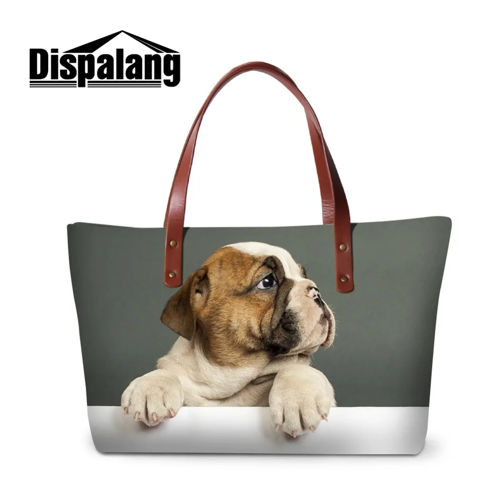 

Dispalang Hot Sale Handbag 2018 Women Messenger Bag Fashion Lager Shoulder Bags With Printing Animal DIY Personal Tote for Girl