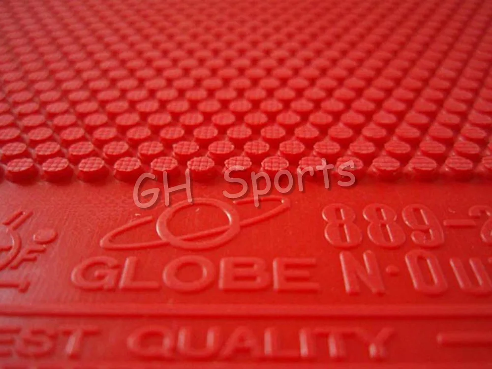 Globe 889-2 Fast Attack Short Pips Out Table Tennis Rubber Sheet 