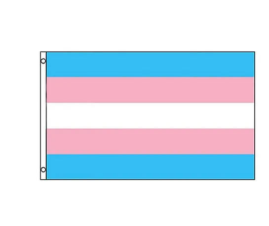 

Transgender rainbow Flags 3x5FT 90x150cm Lesbian Gay Parade Banners LGBT Pride Flag Polyester Colorful Rainbow Flag