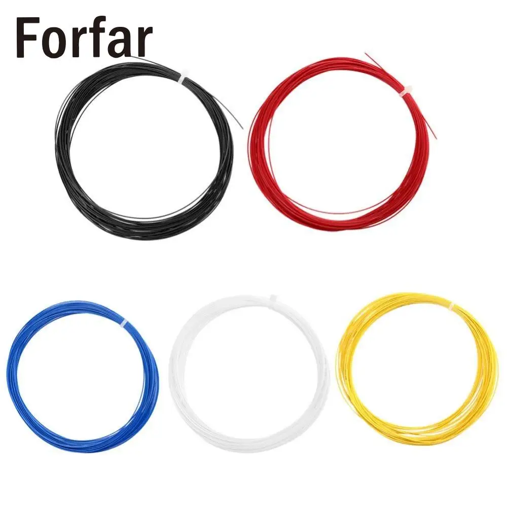 

Forfar Nylon Carbon Elastic Durable Badminton Tennis Ball Trainning Sport Racket String
