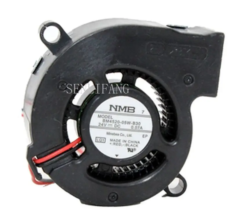 

Free shipping NEW NMB 4520 24V 0.07A BM4520-05W-B30 turbo projector cooling fan