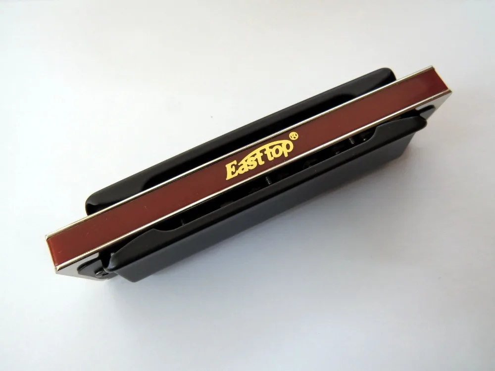EASTTOP mouth organ T008K Blues harp key of Paddy A профессиональная Губная гармошка с 10 отверстиями
