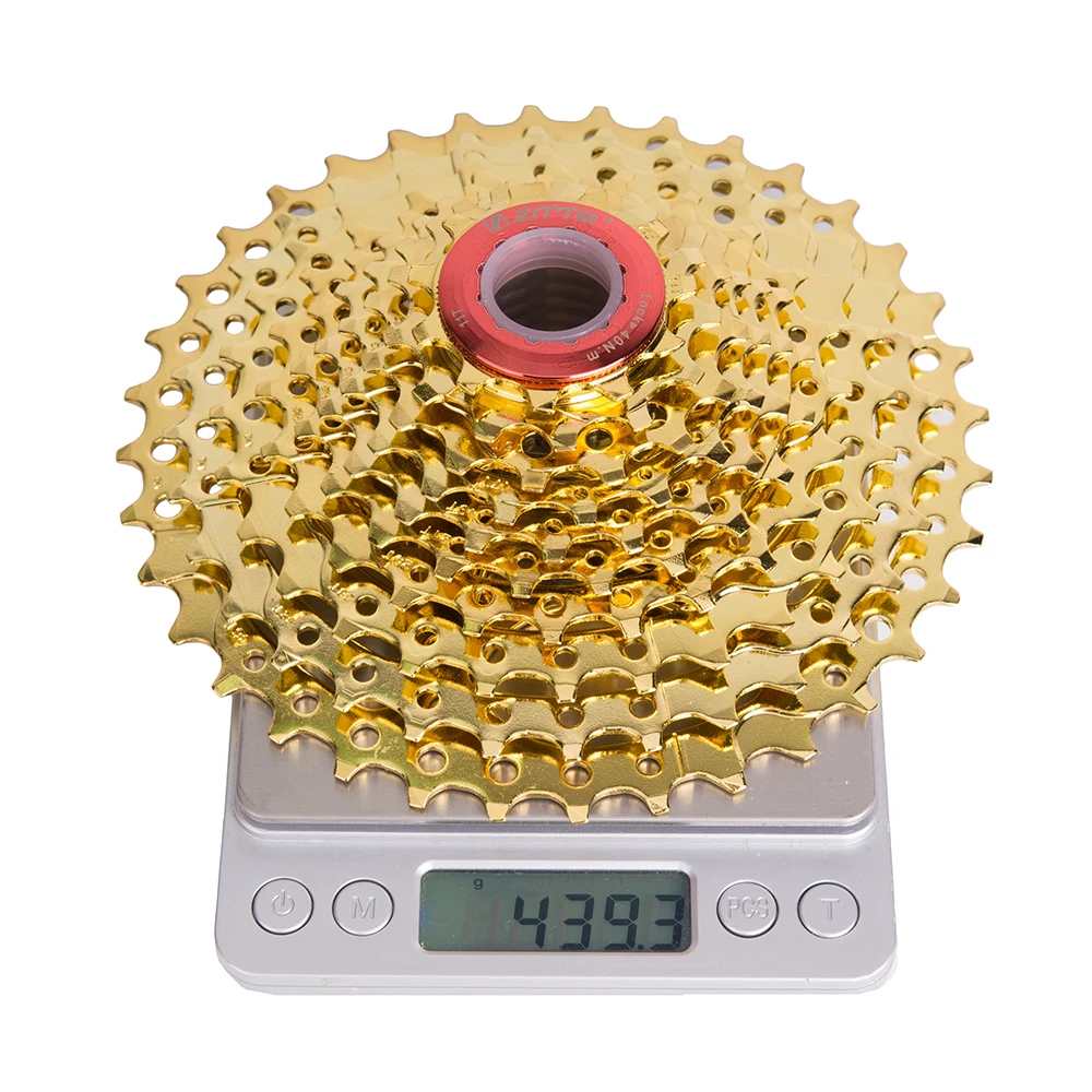ZTTO 10 скоростей Золотая кассета Freewheel s 11 36 T Золотой маховик durablefor M610 XT M785 SLX M670 M975 K7