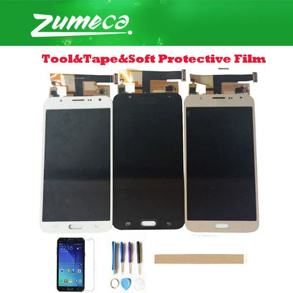 Регулируемый Яркость для Samsung Galaxy J7 2015 J700 J700F J700M J700H 2016 ЖК-дисплей + сенсорный экран