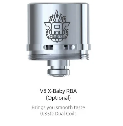 Оригинальный SMOK Vape аксессуары TFV8 X-BABY RBA 0.35OHM двойной испаритель катушки