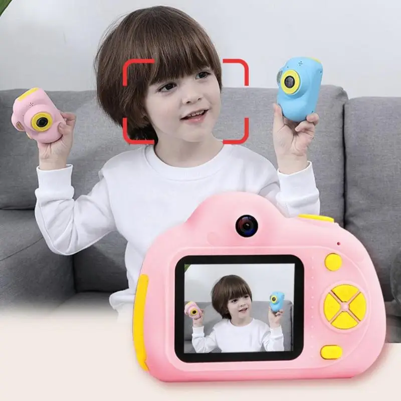 2 дюйма HD Экран цифровой мини игрушечные камеры для детей + устройство для чтения карт памяти карты Автоматическая фотографии Takeing фото-и