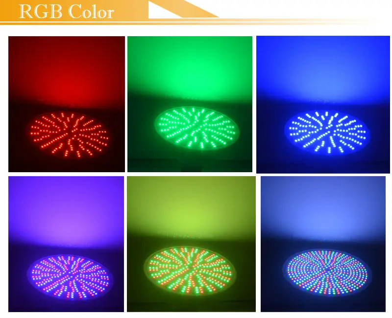 Светодиодная лампа для бассейна Par56 RGB E27 12 в 120 220 В Pentair Hayward 18 Вт 24 35 40 аквариум IP68