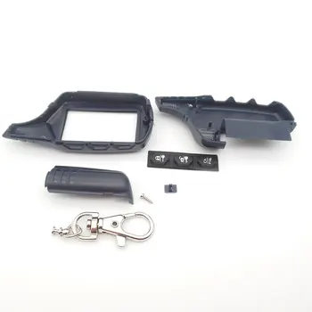 

Wholesale B9 Case Keychain Trinket for 2 way Car Anti-theft Alarm System LCD Remote Control Key Fob Chain Starline B9 B6 A91 A61