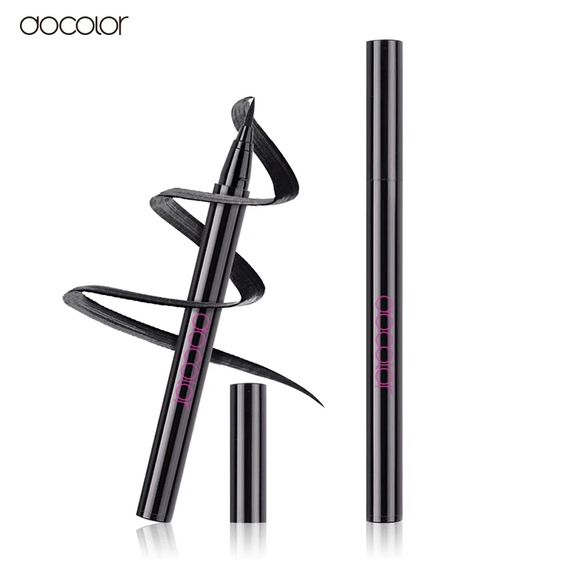 Docolor Black Waterproof Liquid Eyeliner Make Up Beauty Comestics Long-lasting Eye Liner Pencil Makeup Tools for eyeshadow Docolor Black Waterproof Liquid Eyeliner Make Up Beauty Comestics Long-lasting Eye Liner Pencil Makeup Tools for eyeshadow