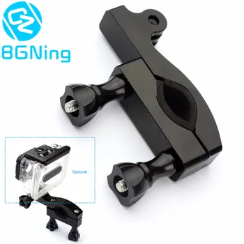 

CNC Riding 12-32mm Bike Motorcycle Handlebar Holder Mounting Adapter for All GOPRO Hero 6 5 4 Session / Yi SJcam Action Cameras