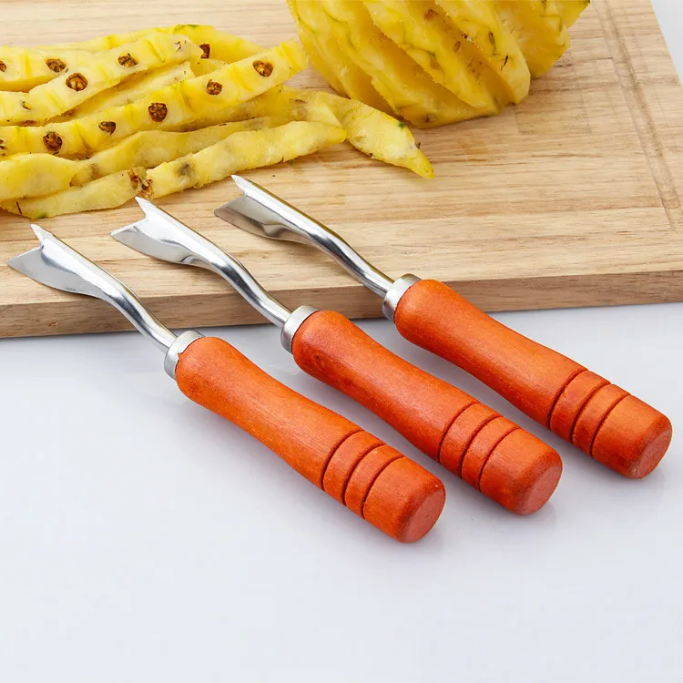 Шт. 1 шт. полезные Фруктовый нож для чистки ананаса Corer Слайсеры резак Легко Ананас нож фрукты приспособление для салата