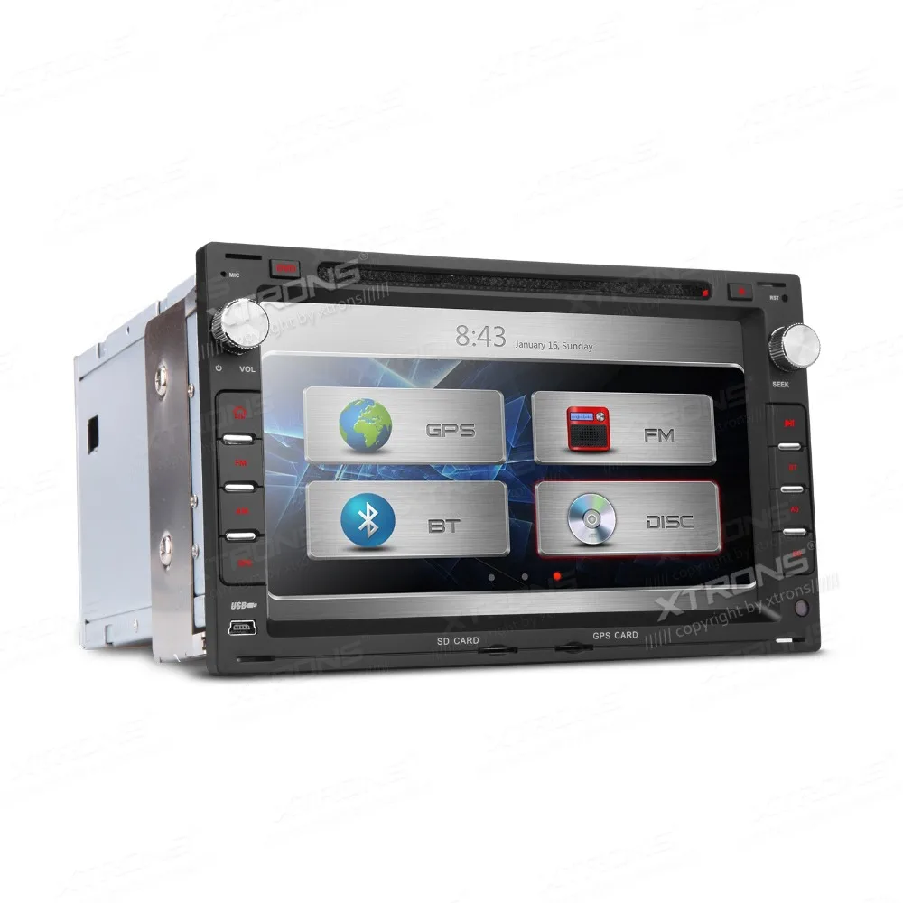 Top 7" Special Car DVD for Volkswagen Bora 2001-2008 & Jetta 1997-2010 & Polo 2002-2008 & Passat 2000-2009 & Golf 2004-2006 2