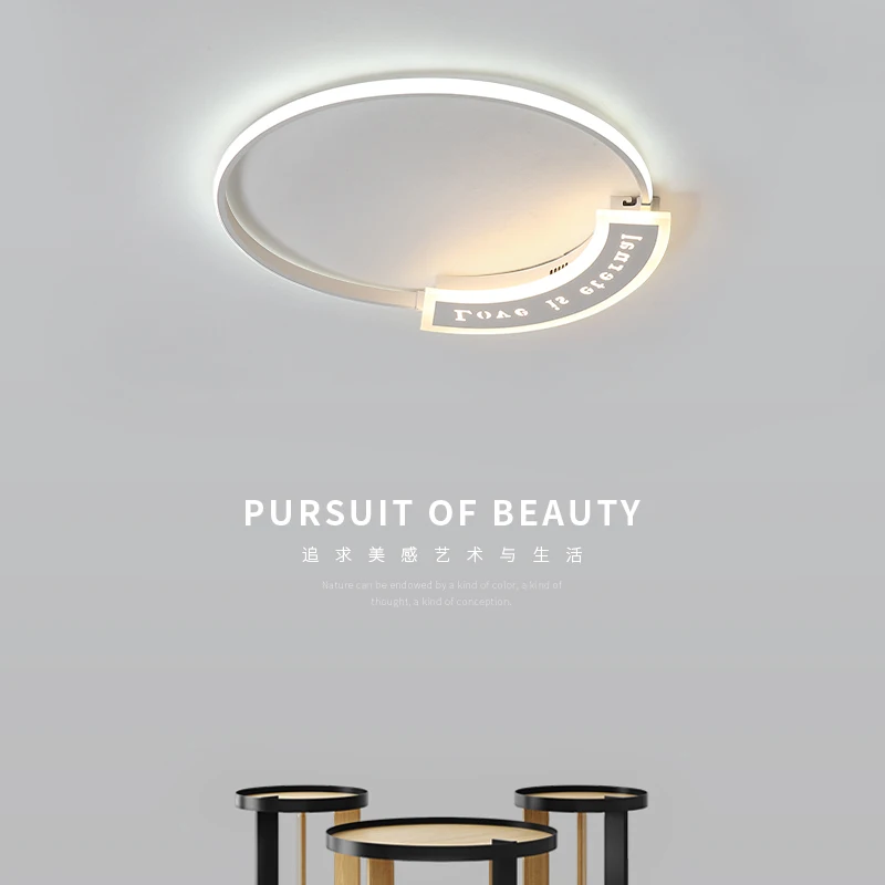 

New multi-select modern LED ceiling chandelier for bedroom restaurant study kitchen bathroom foyer round decorative chandelier