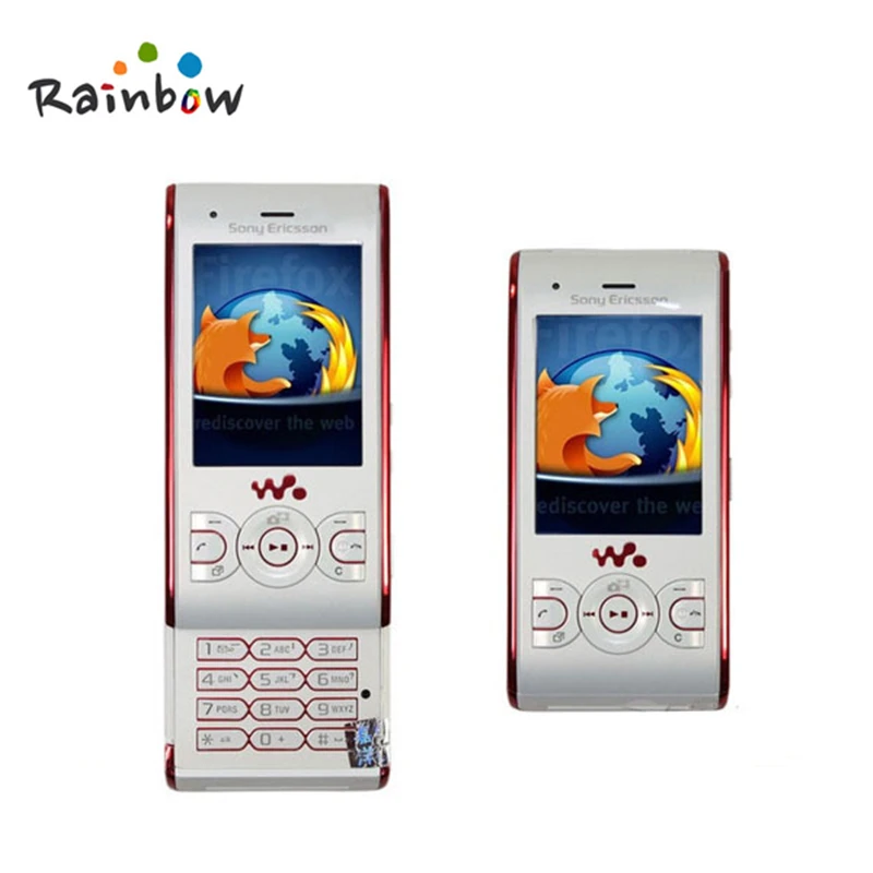 Оригинальный sony Ericsson W595 цветок мобильный телефон разблокирована w595 3.15MP Bluetooth