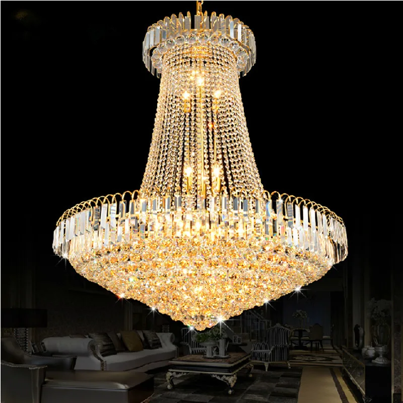 

Crystal Chandelier Lustres de Cristais Lustre cristal D40 D60 D80 Stair Light LED Flush Ceiling Chandelier Light