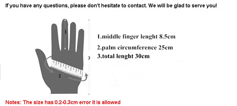 winter warm sking gloves detail 1