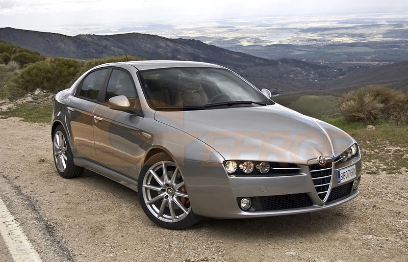 Для Alfa Romeo 159 2005-2011 отличный RF Bluetooth APP контроль многоцветные ультра яркие 8 шт. RGB светодиодный ангельские глазки Halo кольца