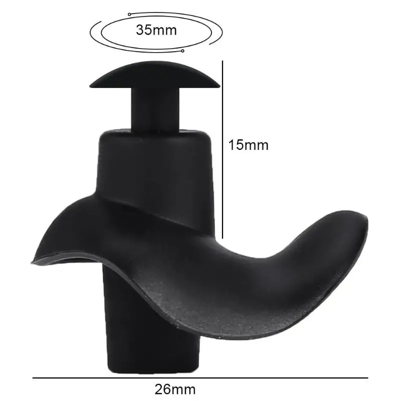 Водонепроницаемая качественная гарнитура силиконовые анти-шум плавание divingsportspiral затычки для ушей наушники