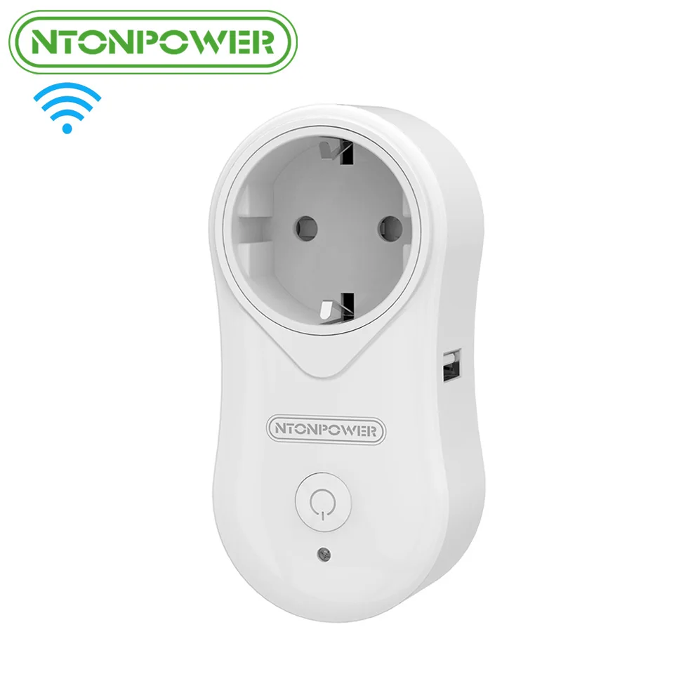 

NTONPOWER S2 Smart Wifi Socket EU Plug Remote Control USB Power Strip Wall Outlet Wireless Smart Home Electronics Timer Switch