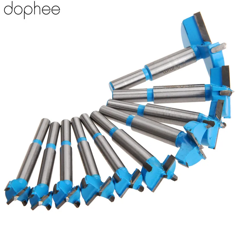 Dophee 15 50 мм Деревообрабатывающие инструменты карбидные сверла форстнера набор