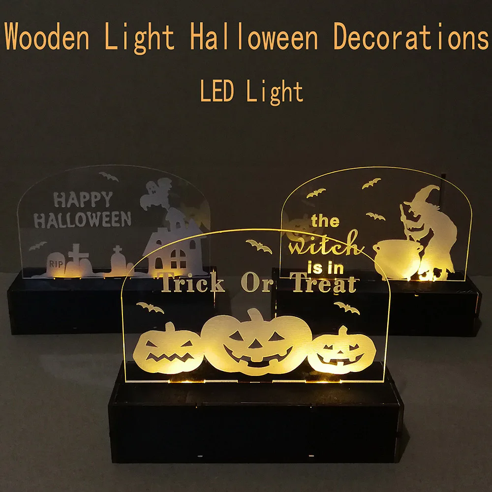 

3D Halloween Decoration LED Night Light Display Lights Festival Party Supplies Child Kid Toys Xmas Halloween Gift
