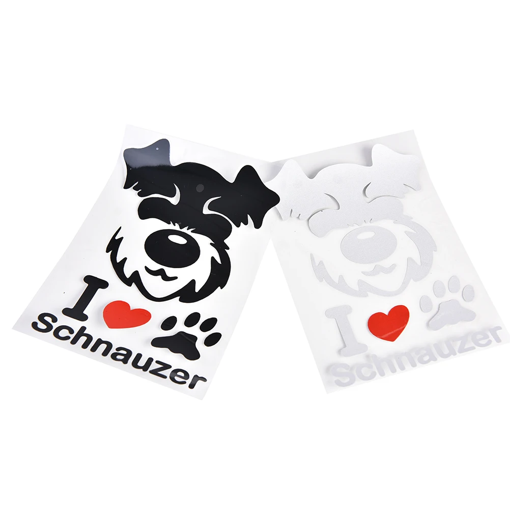 1 шт. стикер для автомобиля s Pet Schnauzer милый рисунок с животными