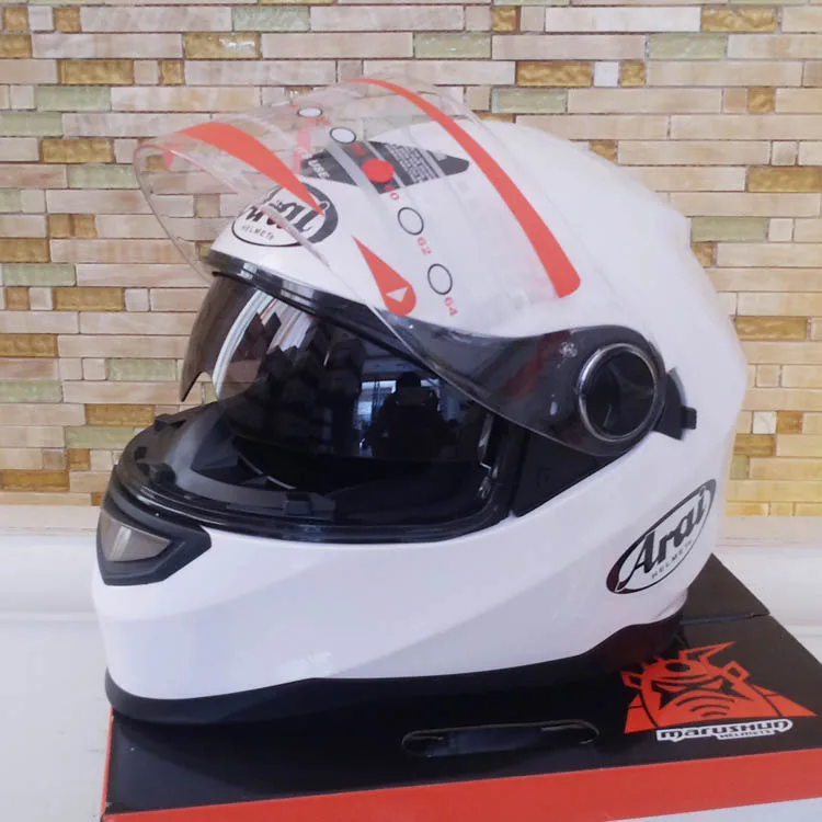 Arai полный шлем двойной объектив мотоциклетный шлем цена супер высокого класса защитные шлемы