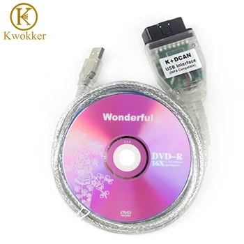 

Green PCB Diagnostic Tools With FT232RL Chip for BMW INPA / Ediabas K+DCAN USB Interface D-CAN CAN Scan Reader OBD OBD2 Cable