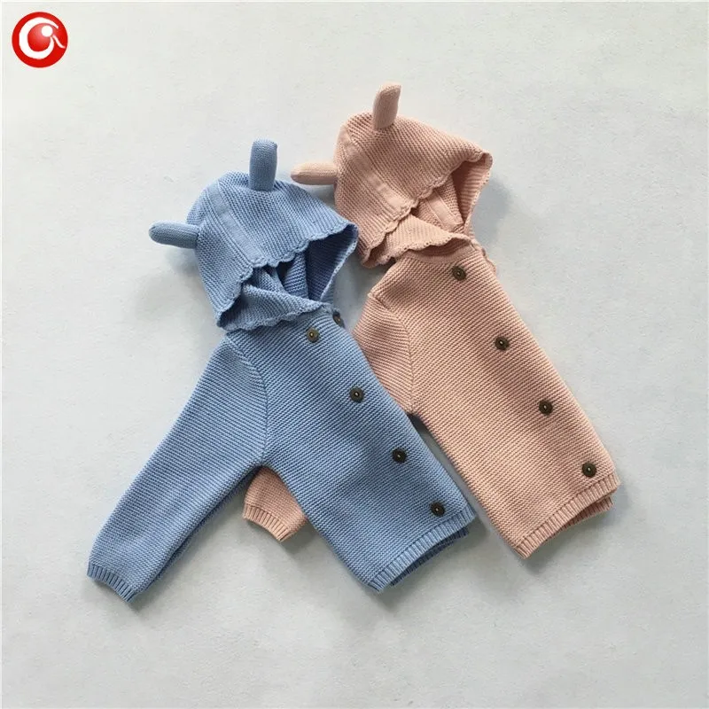 2016 AutumnWinter Kids Girls Hooded Cardigan Double Breasted Cotton Sweater For Children Boy Baby Girl Soft Knit Jumper Clothes (15)