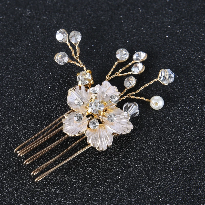 Gold Silver Hair Comb (1)