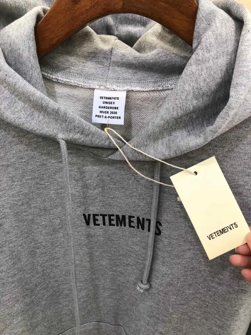 

VETEMENTS Hoodies Men Women Sticker Stranger Things Streetwear High Quality Sweatshirt Embroidery VETEMENTS Hoodie