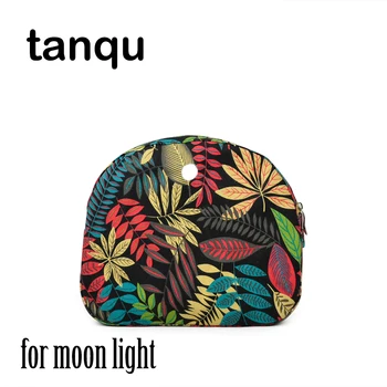 Картинка Tanqu внутренний карман внутри для Omoon свет Obag цветочный Водонепроницаемый холст тряпичная сумка органайзер-вставка для вывода Луна детские O ...