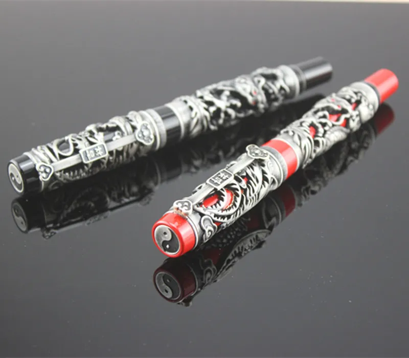 BAOER 507 Metal Bronze China Fountain Pen Smooth Fine 0.5mm Nibs Writing Gift
