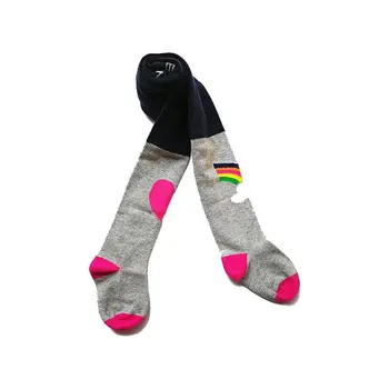

Baby Girls rainbow pattern cotton Tights Cute Children Stocking patchwork color girls love pattern Pantyhose
