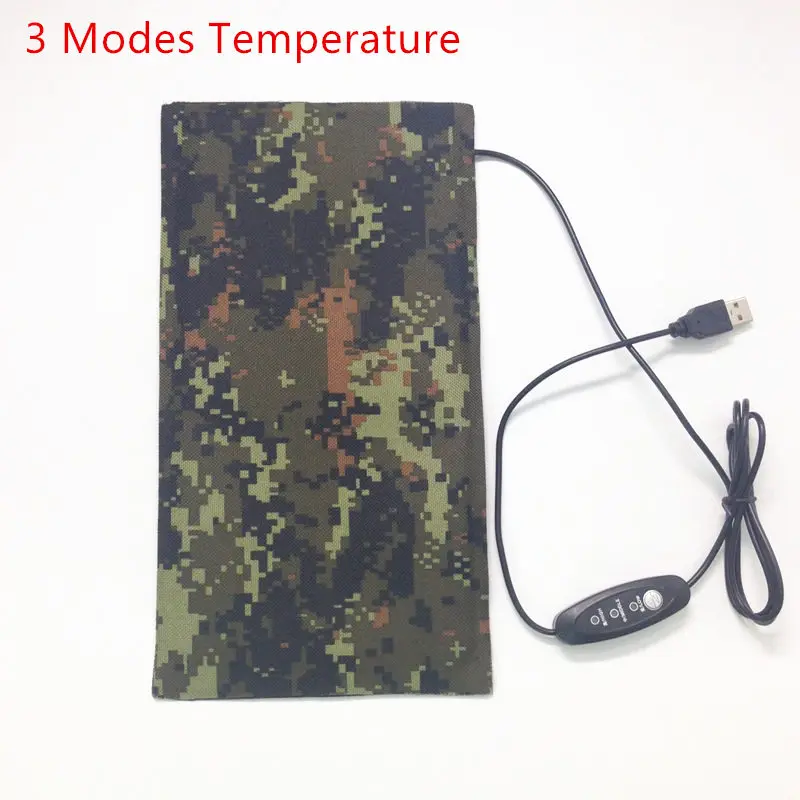 

Cats Dogs Pet Reptile USB Heating Pad Waterproof Bendable Carbon Fiber Warmer Bed Mat Pad Adjustable Temperature
