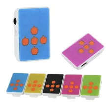Клип Mini USB Mp3 Музыка Media Player Поддержка 32 ГБ микро-карты памяти и гарнитура Micro TF карты гарнитуры Media Прямая