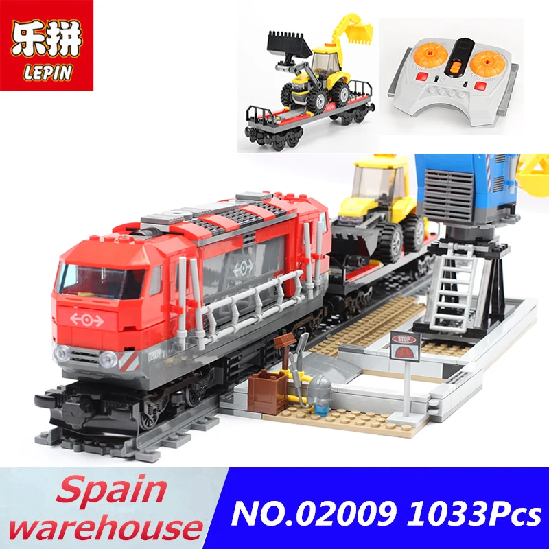 

02009 RC Car Building Blocks 1033pcs Engineering Remote Control Train Legoing City Technic Car 60098 Toys Children Gift In Spain