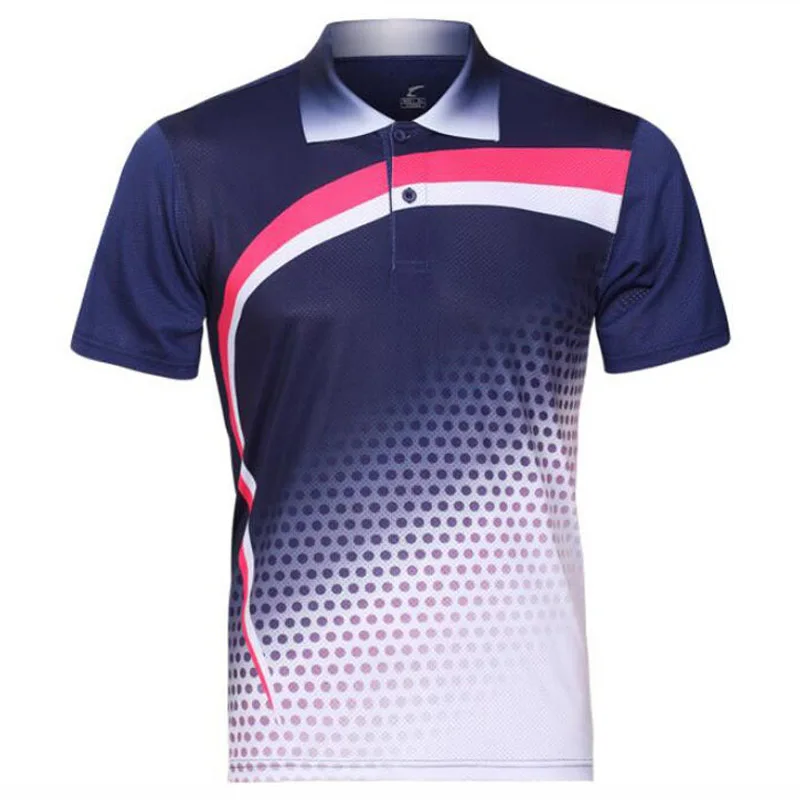 

Men Summer Fashion Short Sleeve Stripe Polo Shirt Men's Brand Casual Fitness Tee Shirts Tops