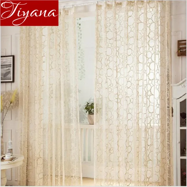 Kitchen Curtains bird kitchen curtains : Aliexpress.com : Buy Geometric Bird Nest Voile Curtain Modern ...