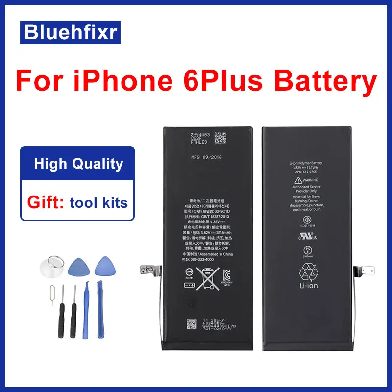 Новинка 2915mAh литиевая батарея для Apple iPhone 6Plus 3 8 V литий-ионная внутренняя Замена