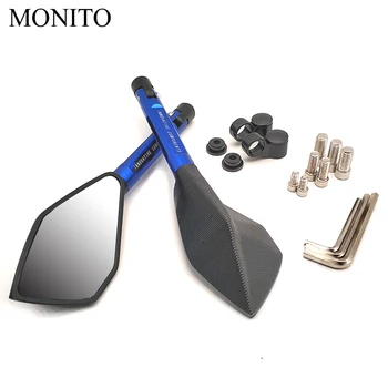 

Hot For YAMAHA YZ 125 250 450 250F 450F 250X 250FX 450FX CNC Accessories Motorcycle Rearview Mirrors Moto Blind Spot Side Mirror