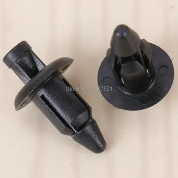 

100 Pcs Fairing Fender Rivet Clips 6mm For Motorcycle ATV Sportbike For Suzuki Honda Yamaha Kawasaki For Polaris For Harley