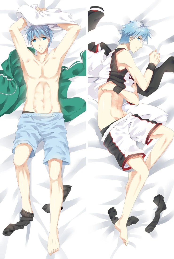 Японские Аниме Kuroko No баскетбольные персонажи Tetsuya Kagami Taiga Dakimakura наволочка