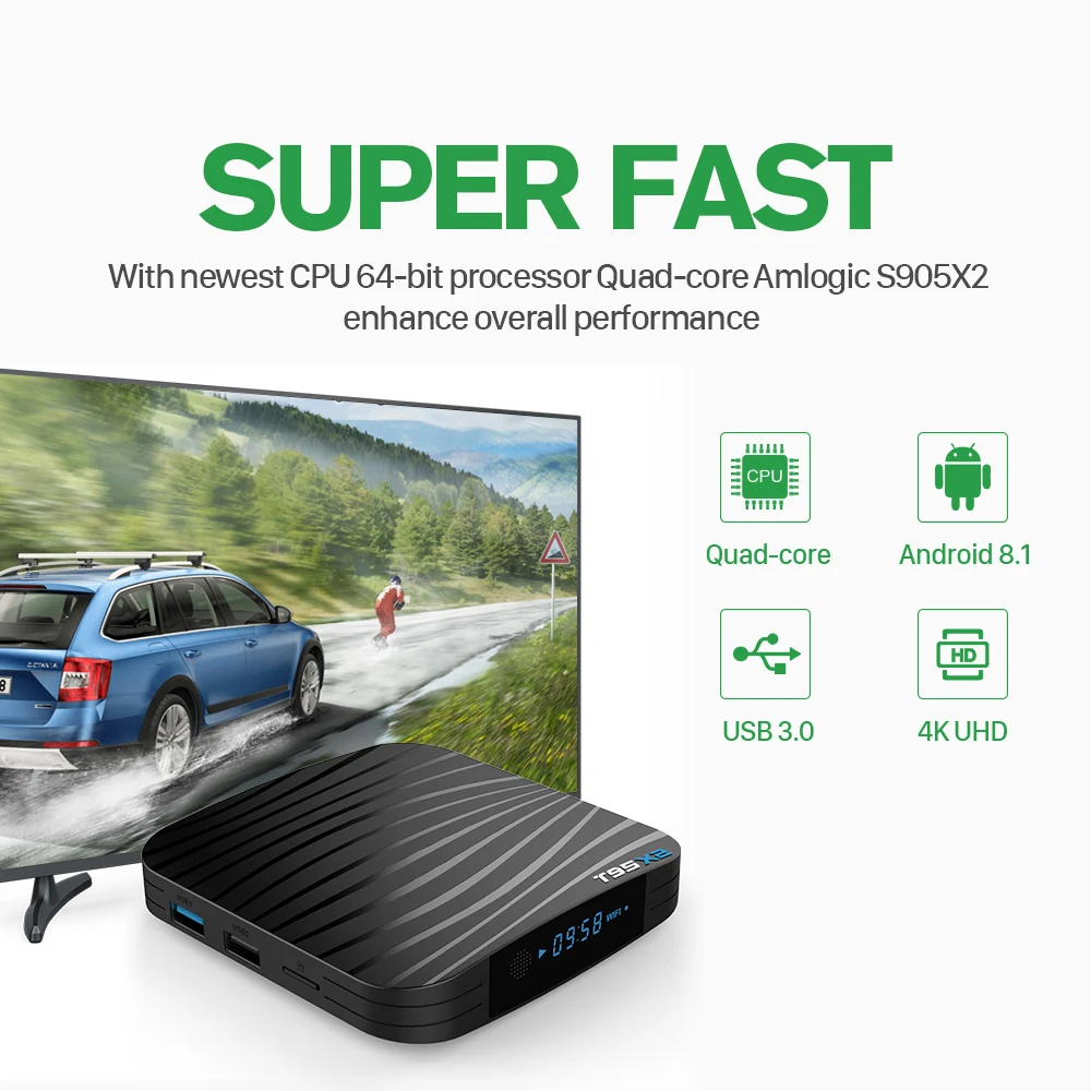 Ip tv Франция арабский T95X2 Android 8,1 tv Box 1 год QHD tv Ip tv подписка S905X2 4 ГБ 32 ГБ Бельгия Morocco Нидерланды IP tv Vod