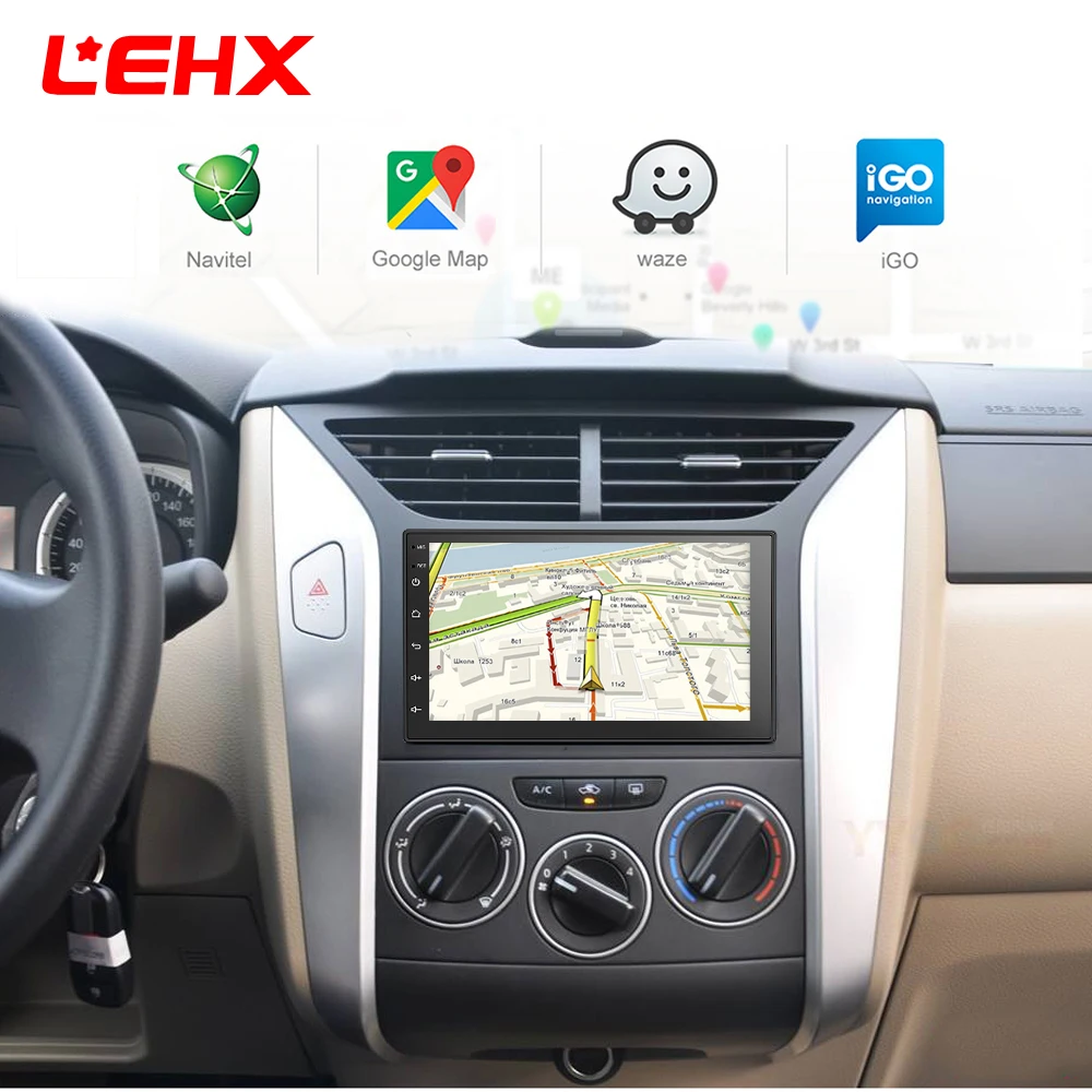 LEHX " автомобильный Android 8,1 автомобильный Радио Автомобильный gps навигатор мультимедийный видео плеер dvd для Volkswagen Nissan hyundai Kia toyata CR-V