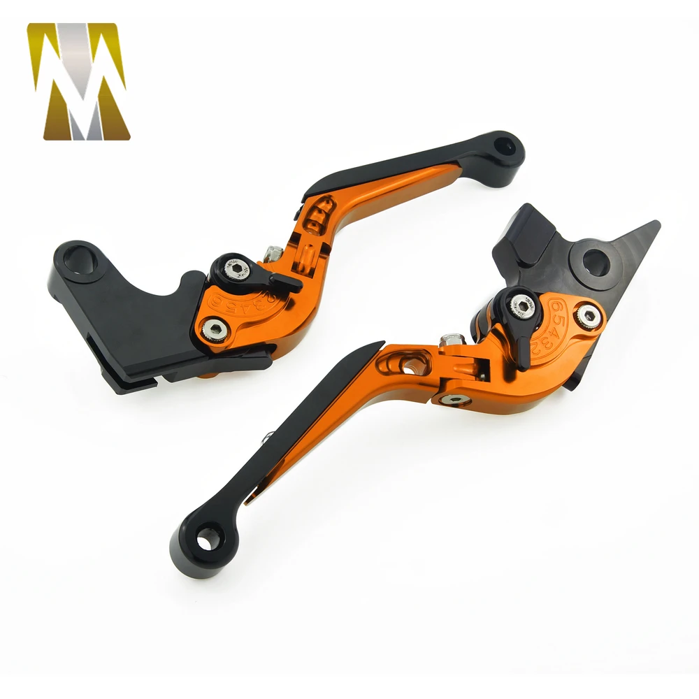 For Yamaha MT07 MT09 FZ1 FZ6 FAZER FZ6R XJ6 DIVERSION Folding Extendable Adjustable Brakes Clutch Levers CNC Aluminum (9)