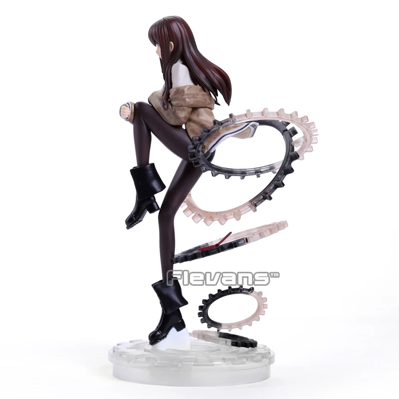 Продажа Steins Gate Makise Kurisu 1 8 Масштаб ПВХ фигурка Коллекция Модель игрушки