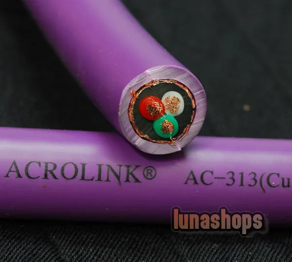 LN003146 1 м acrolink ac-313Cu 2 5 * 3 50*0 25 OFC спикер силовой кабель | Электроника